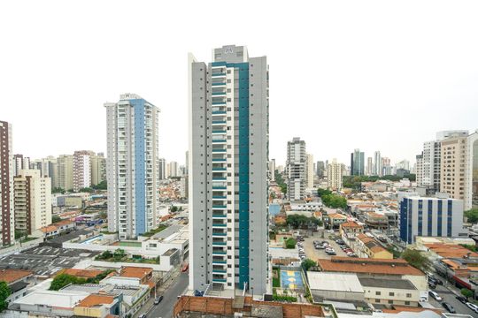 Vista do quarto 01 de apartamento para alugar com 3 quartos, 92m² em Vila Azevedo, São Paulo