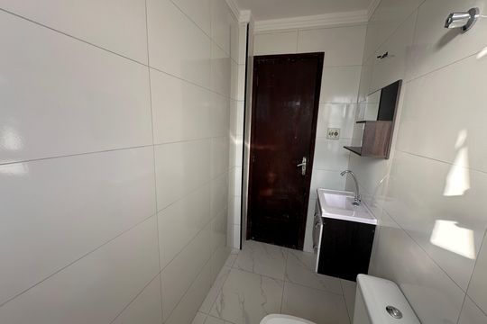Banheiro de apartamento para alugar com 2 quartos, 78m² em Centro, São Vicente