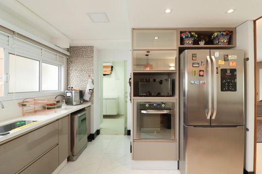 Cozinha e Área de Serviço de apartamento à venda com 3 quartos, 180m² em Lauzane Paulista, São Paulo