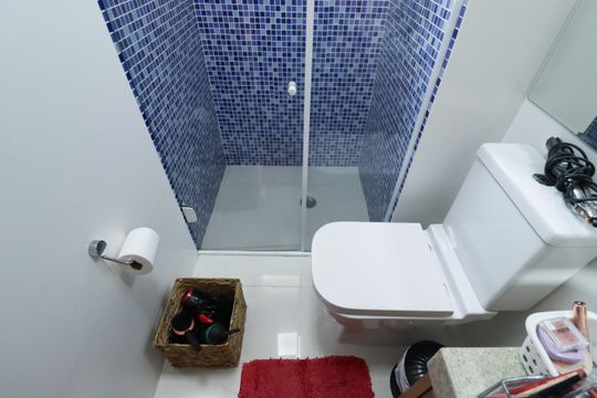 Banheiro da Suíte de apartamento à venda com 3 quartos, 180m² em Lauzane Paulista, São Paulo