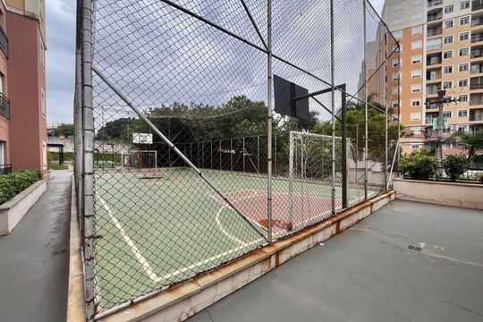 Área comum -Quadra de apartamento para alugar com 2 quartos, 55m² em Vila Satúrnia, Campinas
