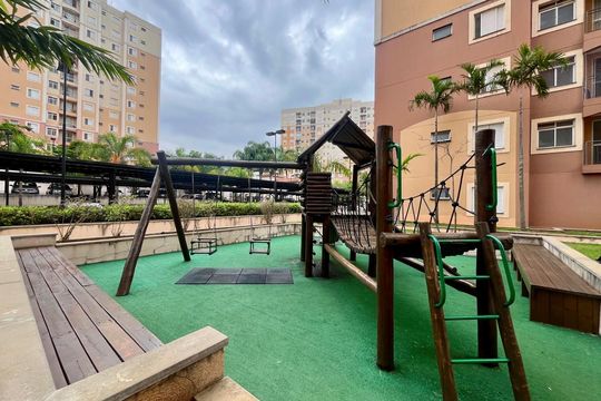 Área comum - Playground de apartamento para alugar com 2 quartos, 55m² em Vila Satúrnia, Campinas