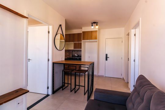 Sala de apartamento para alugar com 2 quartos, 39m² em Vila Invernada, São Paulo