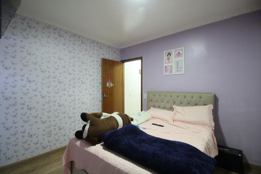 Suíte 1 de casa à venda com 3 quartos, 125m² em Parque Pinheiros, Taboão da Serra