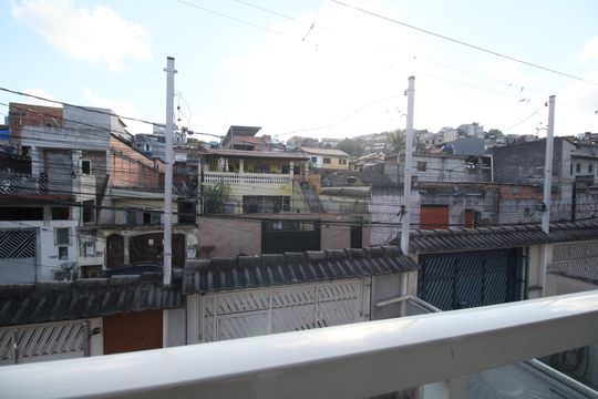 Varanda Suíte 3 de casa à venda com 3 quartos, 125m² em Parque Pinheiros, Taboão da Serra