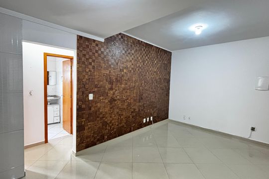 Sala de apartamento para alugar com 2 quartos, 48m² em Vila Guiomar, Santo André