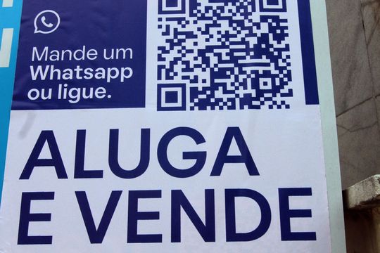 Placa de apartamento à venda com 2 quartos, 67m² em Váz Lobo, Rio de Janeiro