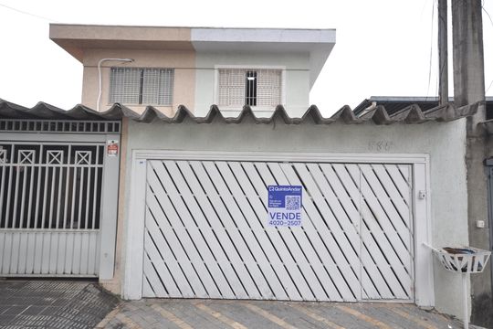 Fachada de casa à venda com 3 quartos, 217m² em Vila Nova Mazzei, São Paulo