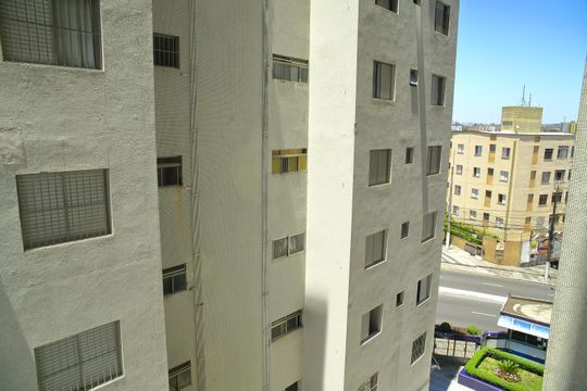 Sala Vista de apartamento à venda com 1 quarto, 47m² em Taboão, São Bernardo do Campo