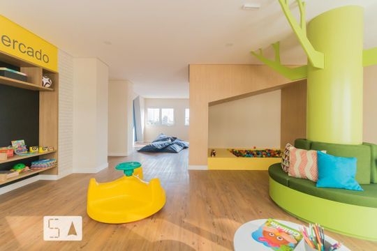 Área Comum - Brinquedoteca de apartamento à venda com 2 quartos, 33m² em Vila Pierina, São Paulo