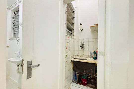 Cozinha de apartamento para alugar com 1 quarto, 35m² em Copacabana, Rio de Janeiro