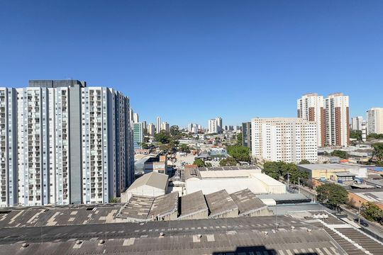 Vista da Sacada de apartamento para alugar com 1 quarto, 29m² em Jardim Caravelas, São Paulo
