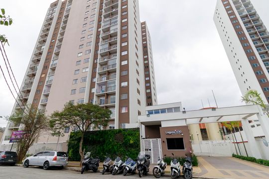 Fachada de apartamento para alugar com 1 quarto, 29m² em Jardim Caravelas, São Paulo