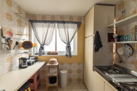 Cozinha de apartamento para alugar com 3 quartos, 110m² em Água Verde, Curitiba