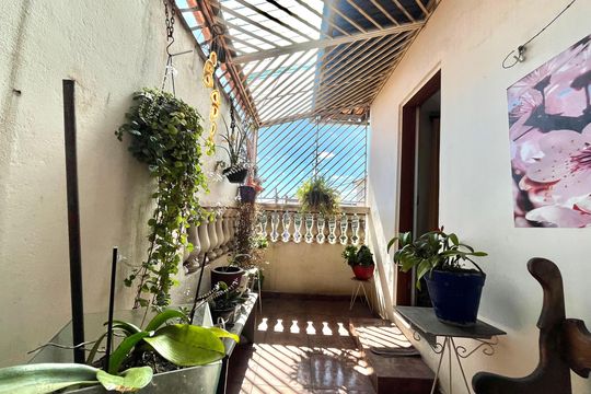Varanda do Quarto 1 de casa à venda com 3 quartos, 180m² em Vila Santa Catarina, São Paulo