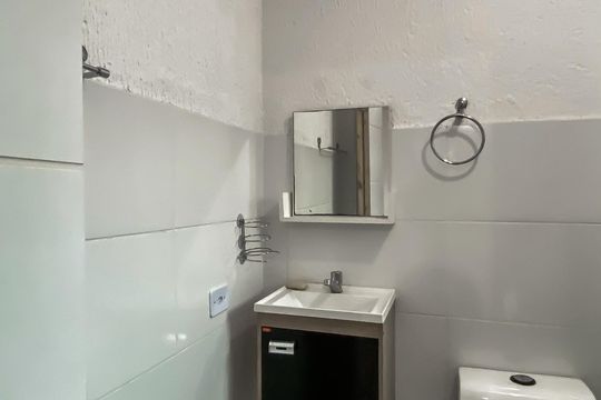 Banheiro de apartamento para alugar com 2 quartos, 40m² em Burgo Paulista, São Paulo