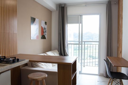 Apartamento para alugar com 1 quarto, 28m² em Jardim Caravelas, São Paulo