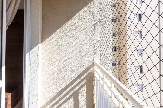 Varanda da Sala de apartamento à venda com 2 quartos, 46m² em Ponte Grande, Guarulhos