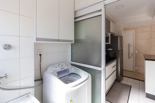 Área de serviço de apartamento à venda com 2 quartos, 46m² em Ponte Grande, Guarulhos