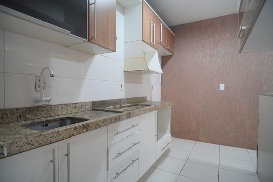 Cozinha de apartamento para alugar com 2 quartos, 64m² em Scharlau, São Leopoldo