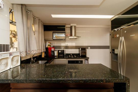 Cozinha de casa de condomínio à venda com 3 quartos, 144m² em Vila Nova Mazzei, São Paulo