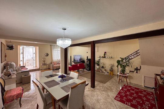 Sala de casa de condomínio à venda com 4 quartos, 550m² em Vargem Pequena, Rio de Janeiro
