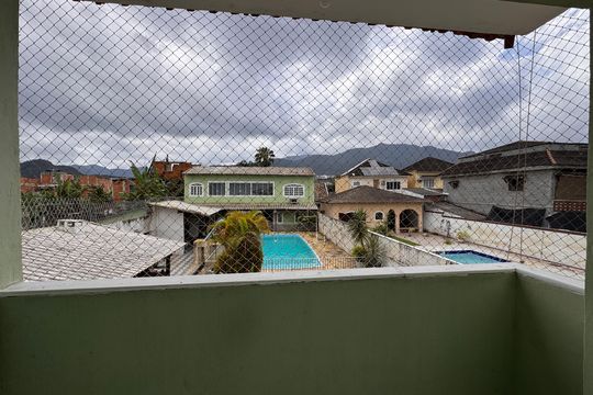 Quarto 1 - Varanda de casa de condomínio para alugar com 4 quartos, 550m² em Vargem Pequena, Rio de Janeiro