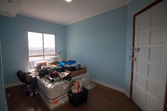 Sala de apartamento à venda com 2 quartos, 56m² em Jardim Iracema, São Paulo