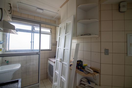 Área de Serviço de apartamento à venda com 2 quartos, 56m² em Jardim Iracema, São Paulo