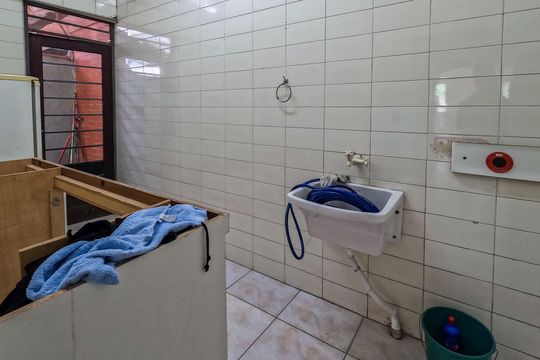 Área de serviço de casa para alugar com 1 quarto, 244m² em Vila Palmeiras, São Paulo
