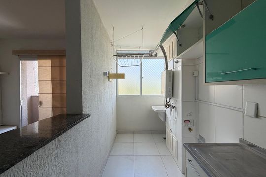Área de serviço de apartamento à venda com 3 quartos, 60m² em Pechincha, Rio de Janeiro