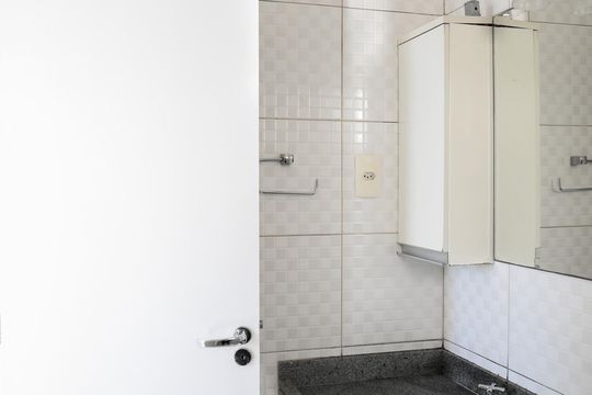 Banheiro da Suíte de apartamento à venda com 3 quartos, 69m² em Jardim Previdência, São Paulo