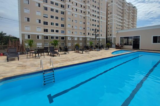 Área comum - Piscina de apartamento à venda com 3 quartos, 58m² em Jardim Nova Europa, Campinas