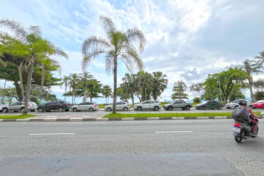 Vista da Rua de apartamento para alugar com 1 quarto, 60m² em Boqueirão, Santos