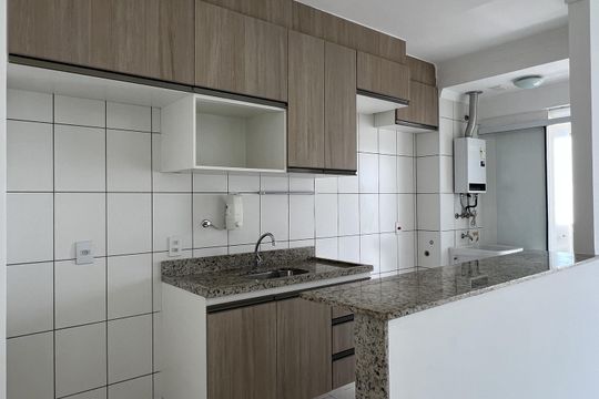 Cozinha de apartamento para alugar com 2 quartos, 52m² em Jardim Flor da Montanha, Guarulhos