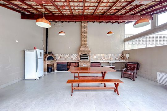 Área comum - Churrasqueira de apartamento à venda com 3 quartos, 65m² em Vila Carrão, São Paulo