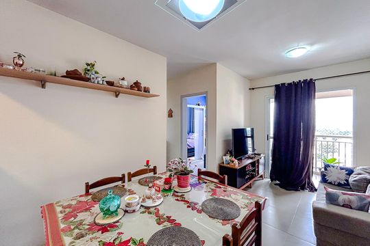 Sala de apartamento à venda com 3 quartos, 65m² em Vila Carrão, São Paulo