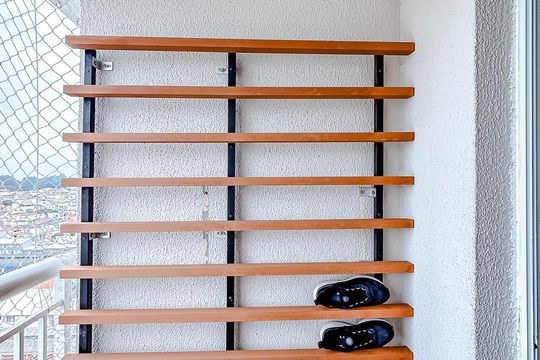 Varanda de apartamento à venda com 3 quartos, 65m² em Vila Carrão, São Paulo