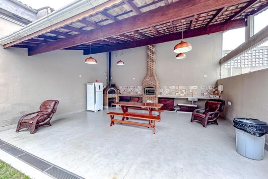 Área comum - Churrasqueira de apartamento à venda com 3 quartos, 65m² em Vila Carrão, São Paulo