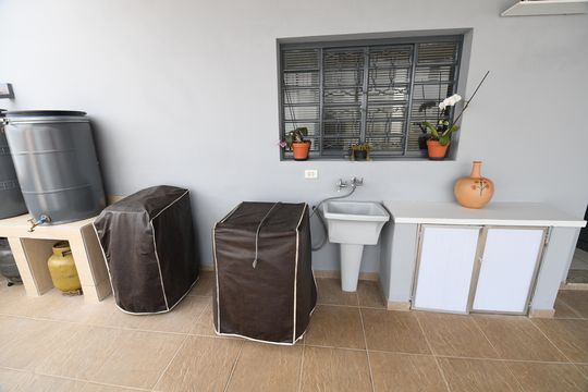 Área de Serviço de casa à venda com 9 quartos, 367m² em Vila Industrial, Campinas