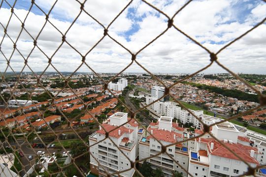 Suíte 2 - Vista de apartamento à venda com 4 quartos, 213m² em Loteamento Residencial Vila Bella, Campinas