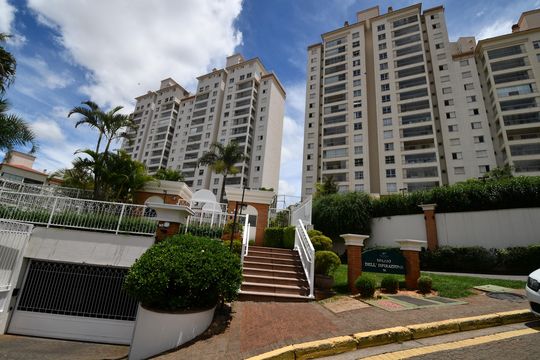 Fachada do Prédio de apartamento à venda com 4 quartos, 213m² em Loteamento Residencial Vila Bella, Campinas