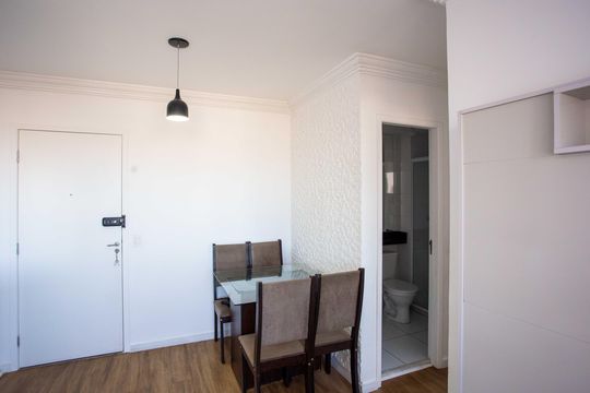 Sala de apartamento à venda com 2 quartos, 40m² em Campanário, Diadema