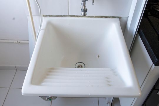 Área de Serviço de apartamento à venda com 2 quartos, 40m² em Campanário, Diadema