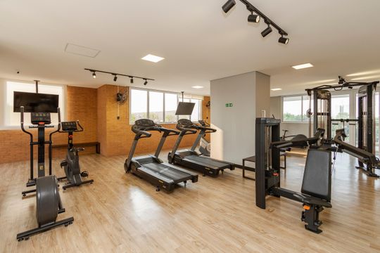 Área comum de apartamento para alugar com 2 quartos, 80m² em Santo Amaro, São Paulo
