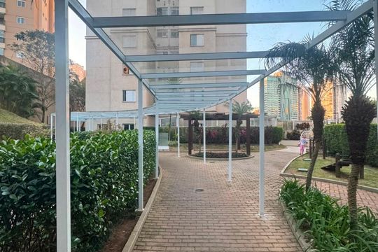 Área externa de apartamento para alugar com 2 quartos, 56m² em Vila Andrade, São Paulo