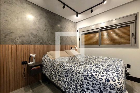 Suíte de apartamento à venda com 1 quarto, 65m² em Indianópolis, São Paulo