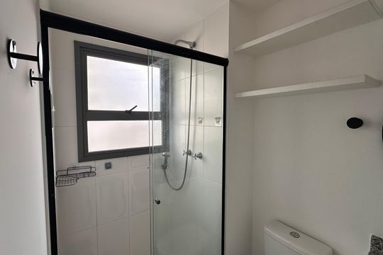 Banheiro Suíte de apartamento à venda com 3 quartos, 71m² em Santo Amaro, São Paulo