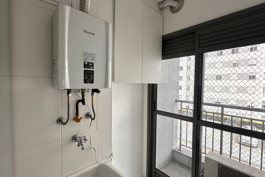 Área de serviço de apartamento à venda com 3 quartos, 71m² em Santo Amaro, São Paulo