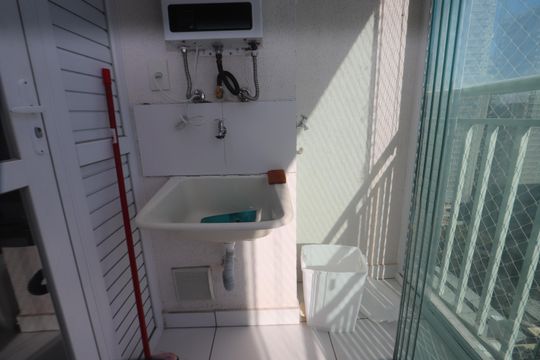 Área de serviço de apartamento à venda com 2 quartos, 44m² em Vila Prudente, São Paulo